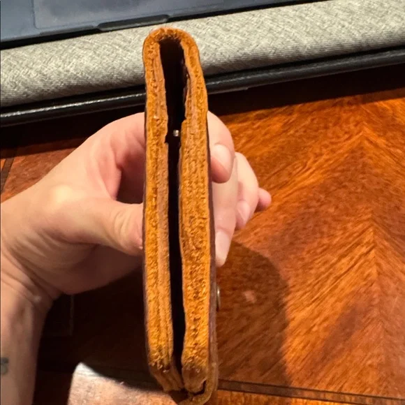 Portland Leather Goods Bifold Wallet and Mini Envelope Wallet in Nutmeg Bundle! - Picture 15 of 16